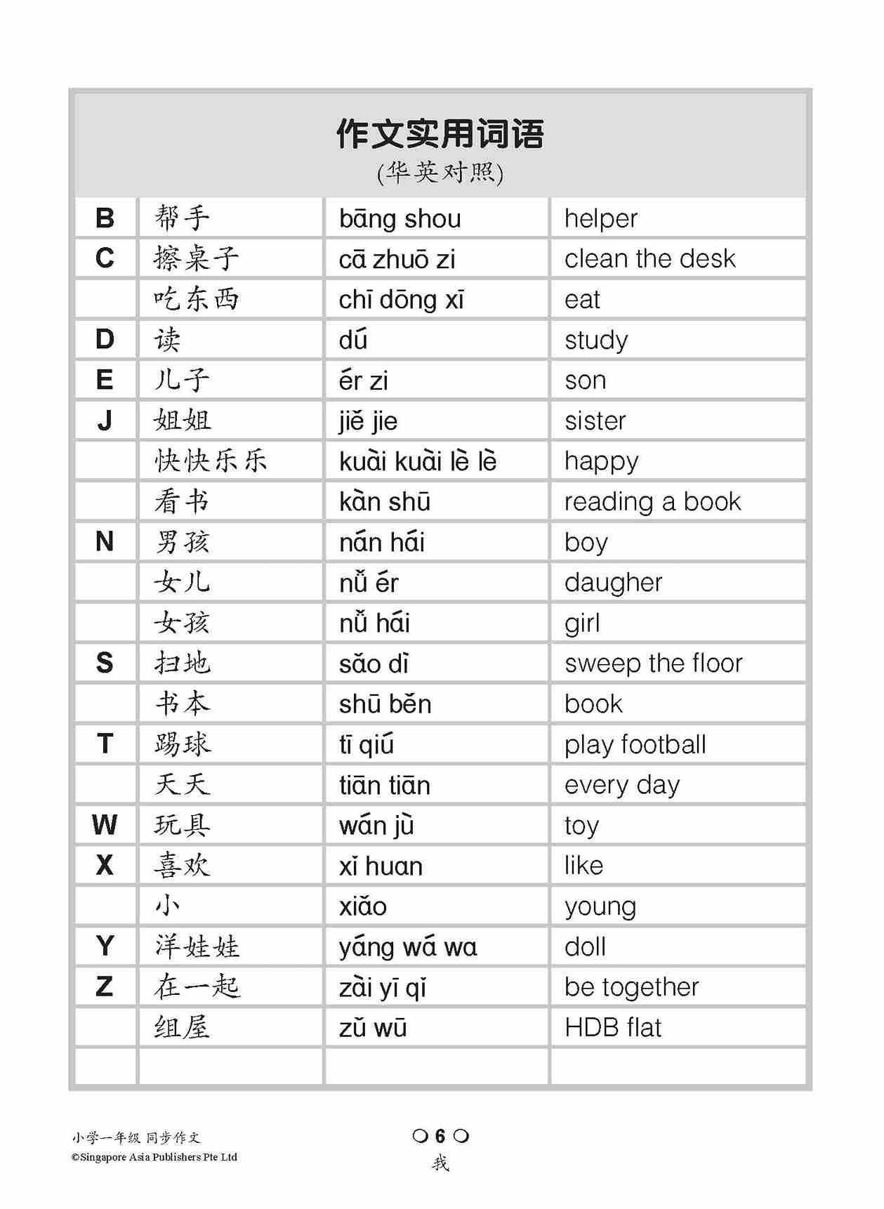 小学一年级同步作文 / Guided Compositions For Primary 1 - Image 3