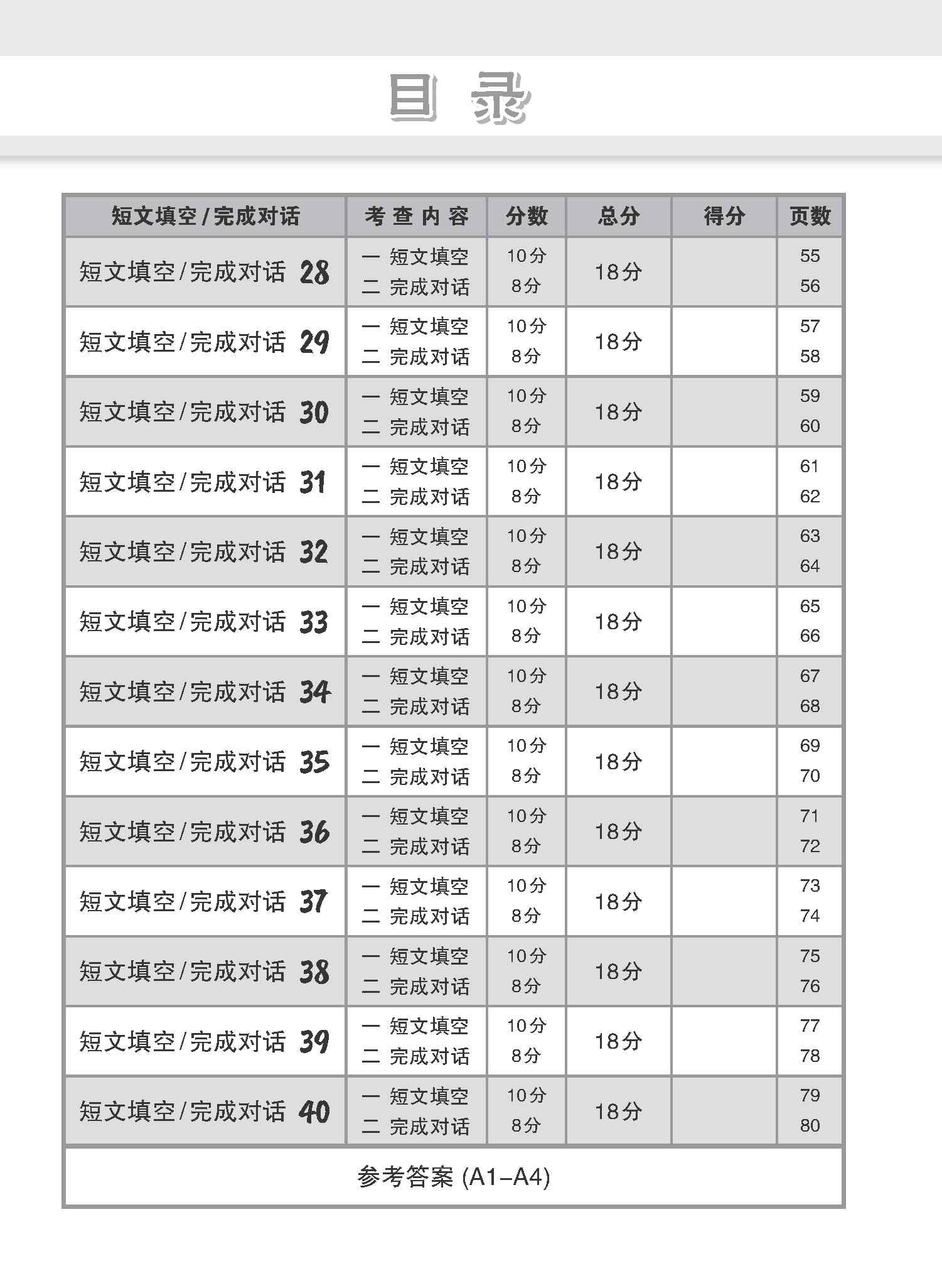 会考满分冲刺 PSLE华文短文填空 完成对话 / PSLE Chinese Cloze Passages and Dialogue Completion - Image 5