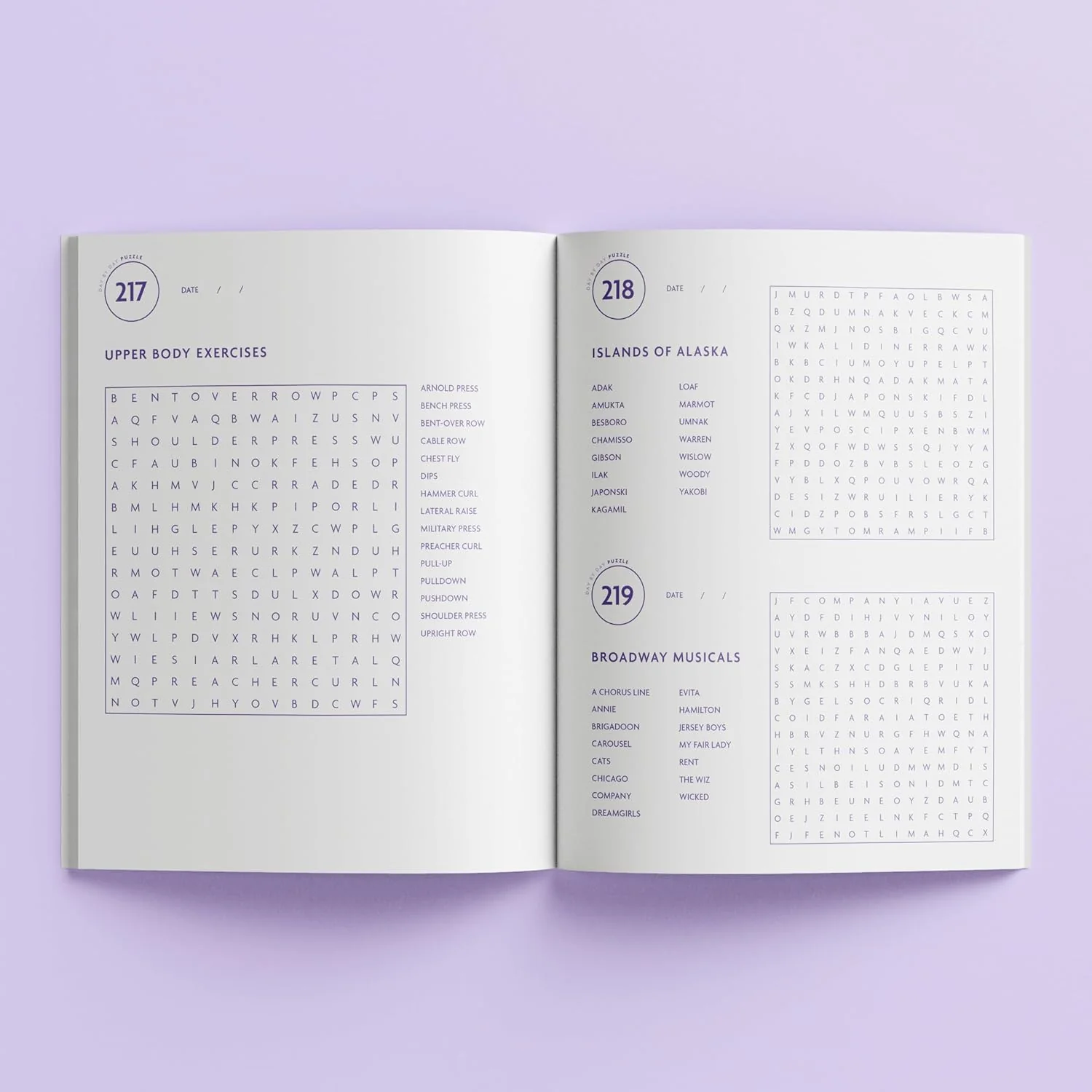 365 Day By Day Puzzles Word Search - Image 4