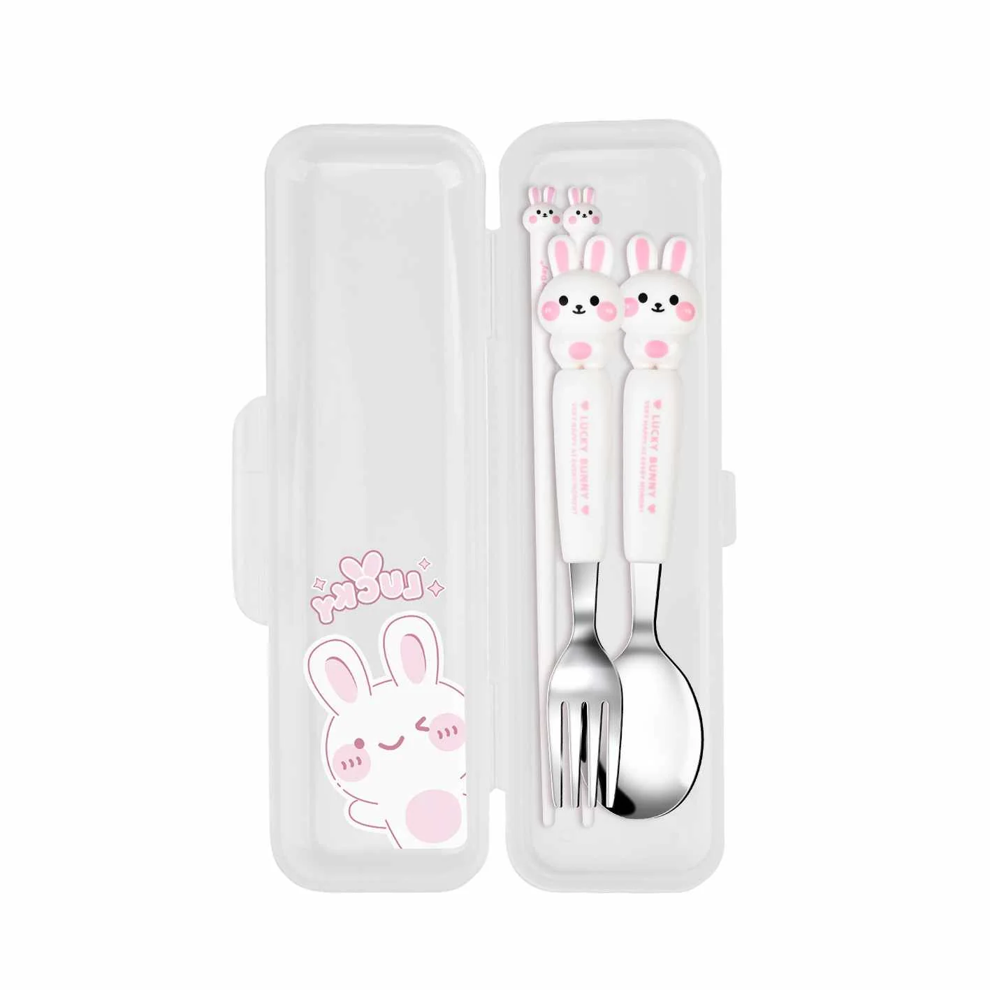 3IN1 CUTLERY SET RABBIT DCS2067CSK - Image 4