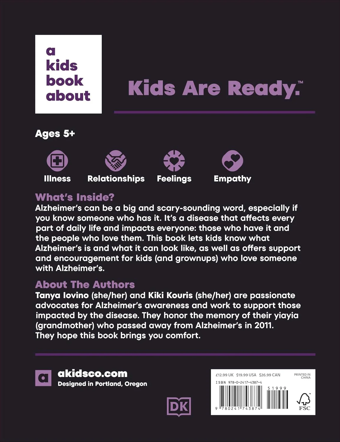 A Kids Book About Alzheimer's (Hardcover) - Image 2