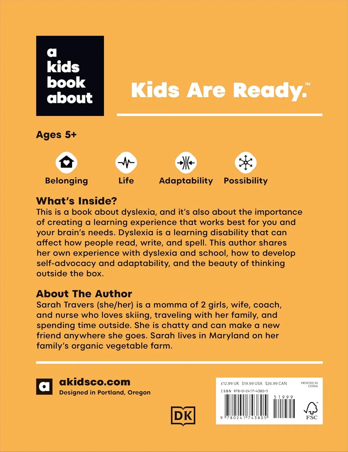 A Kids Book About Dyslexia (Hardcover) - Image 2