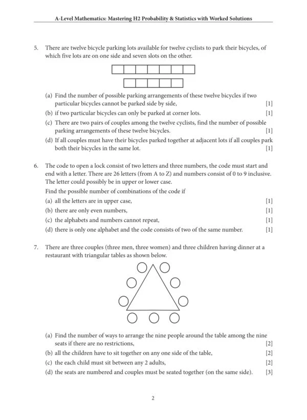 A-Level Mathematics Mastering H2 Probability & Statistics With Worked Solutions - Image 3