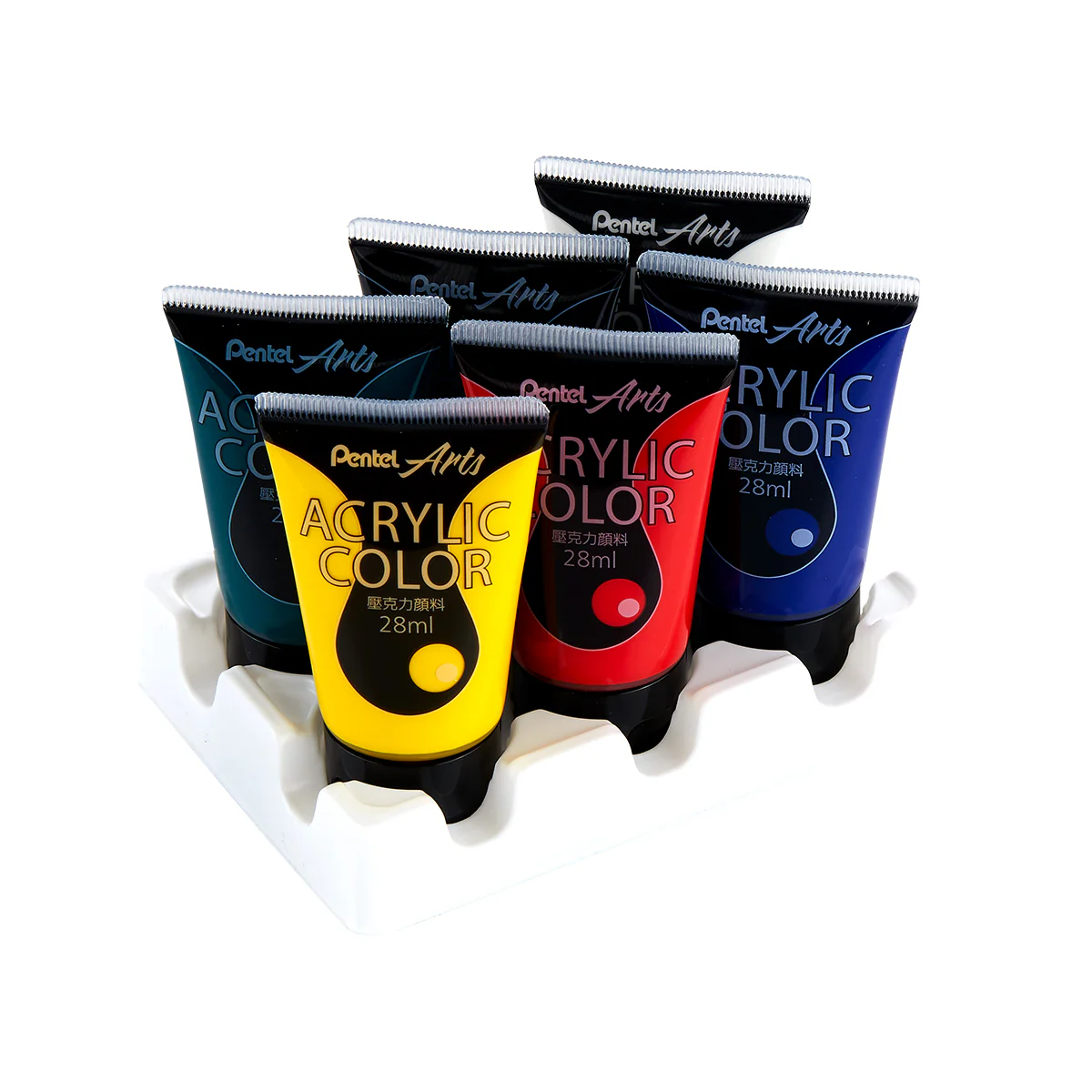 PENTEL Acrylic Set 6 Pcs - Image 2