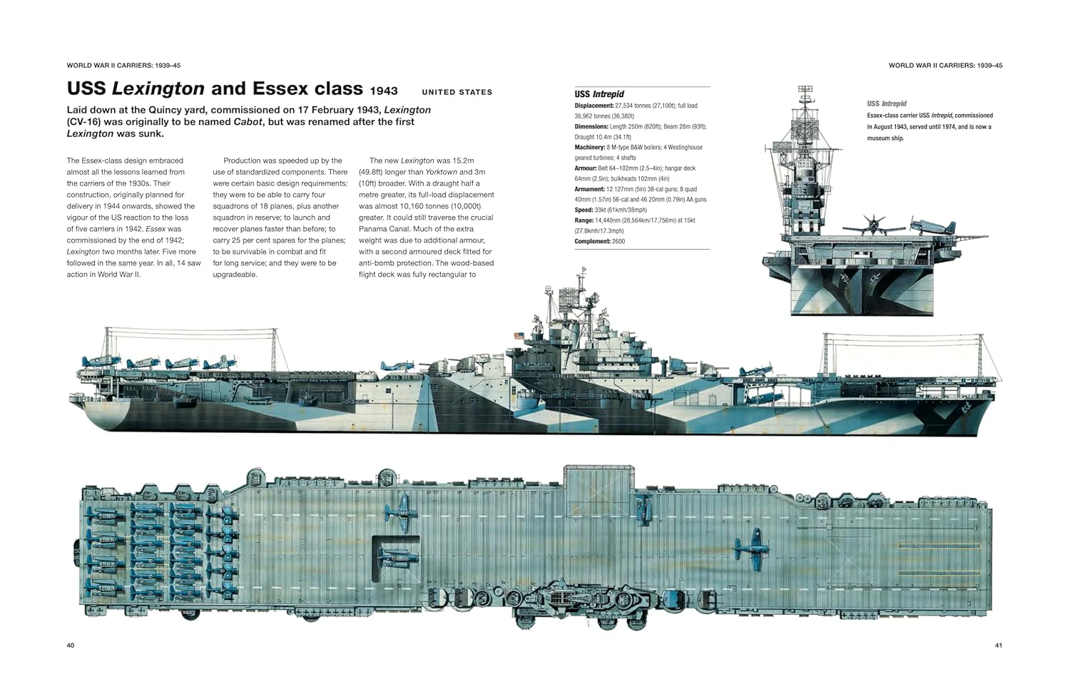 Aircraft Carriers: The World’s Greatest Carriers of the last 100 Years (Technical Guides) Hardcover - Image 2