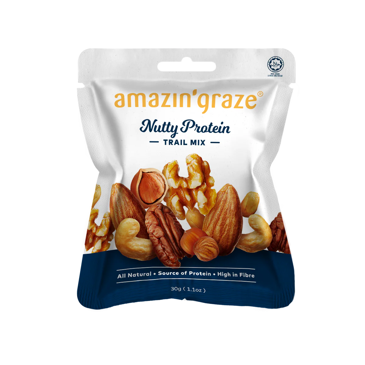 Amazin' Graze Nutty Protein Trail Mix 30g