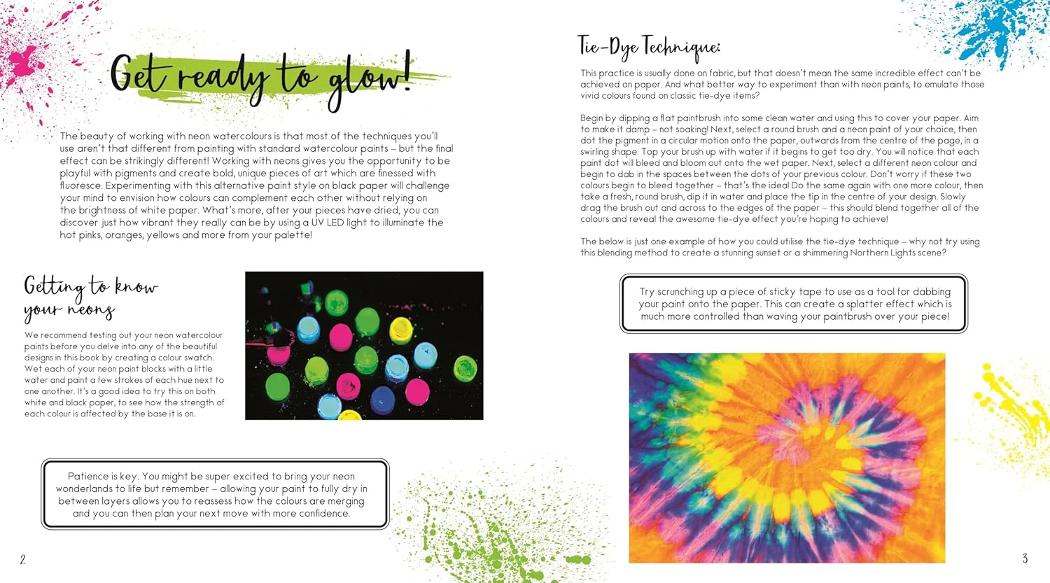 Amazing Nature (All-In-One Beginner's Guide to Neon Watercolours) - Image 2