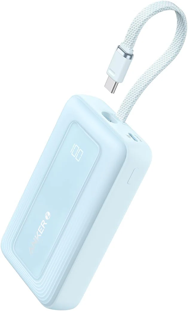 Anker 10000mAh PD30W Built-In USB-C Cable Powerbank - Image 3