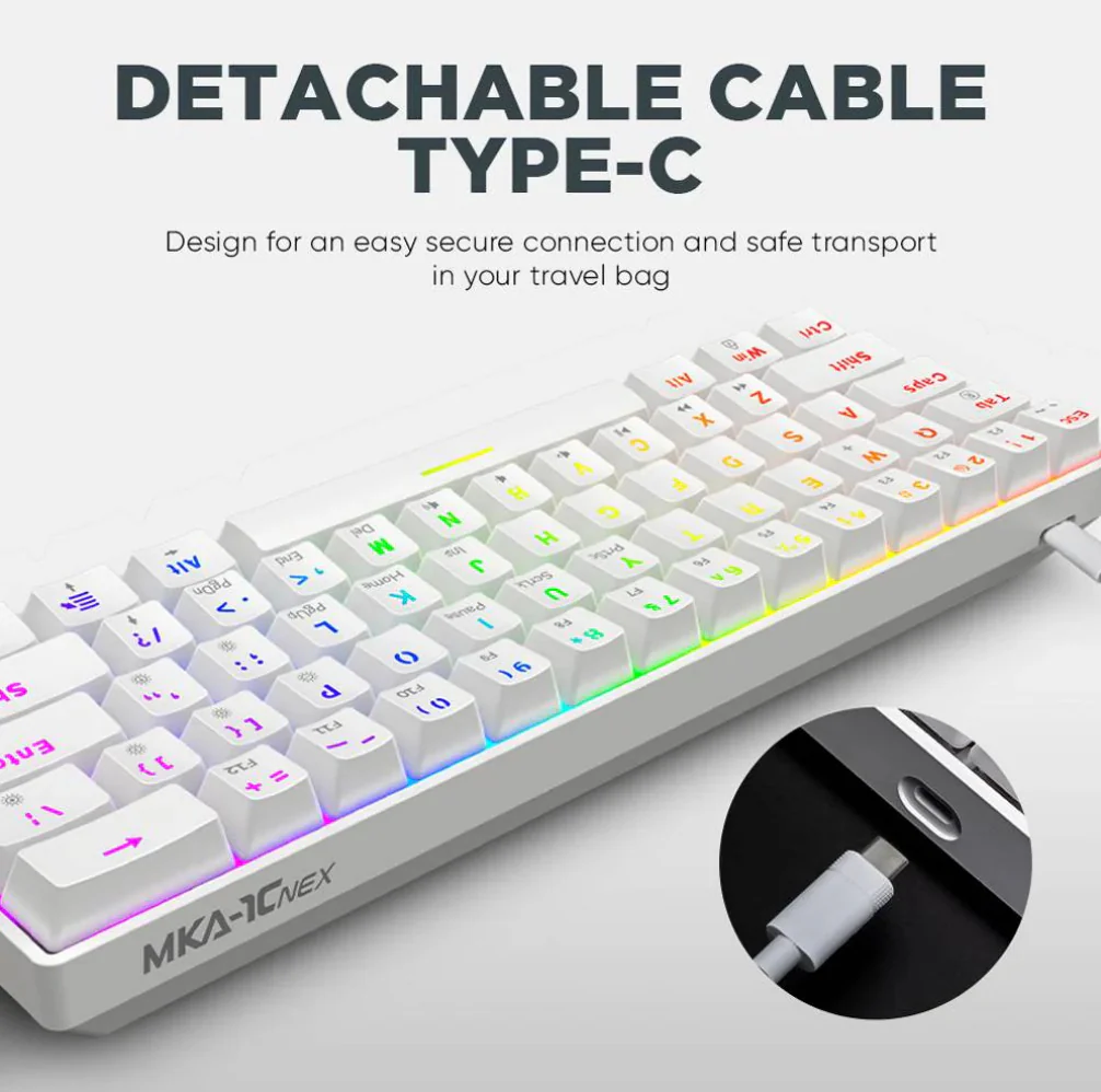 Armaggeddon MKA-1C NEX White (Tactile)