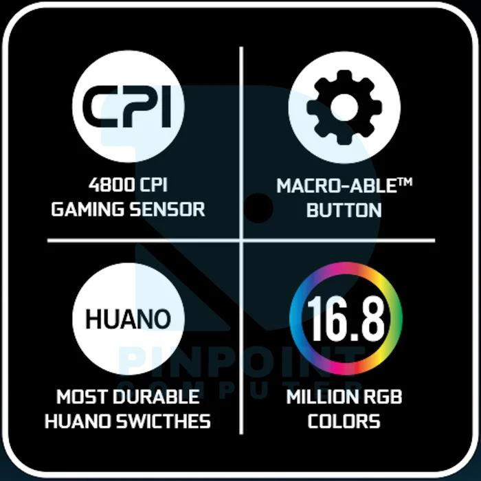 Armaggeddon Scorpion 3 Lite Gaming Mouse - Image 3