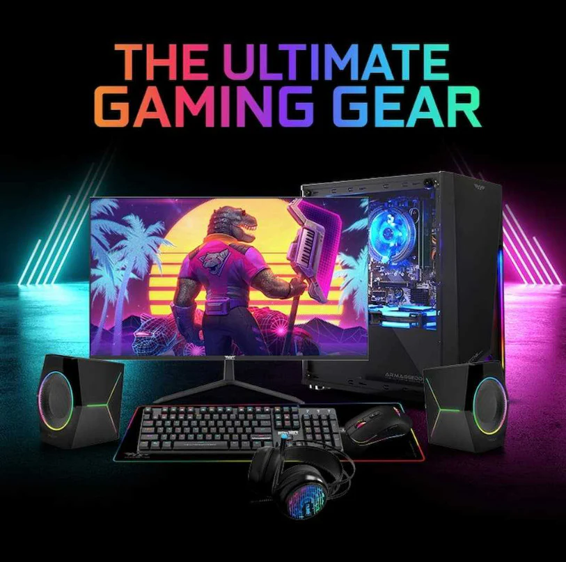 Armaggeddon Sonic Pulse 2.0 Gaming Speaker - Black - Image 2