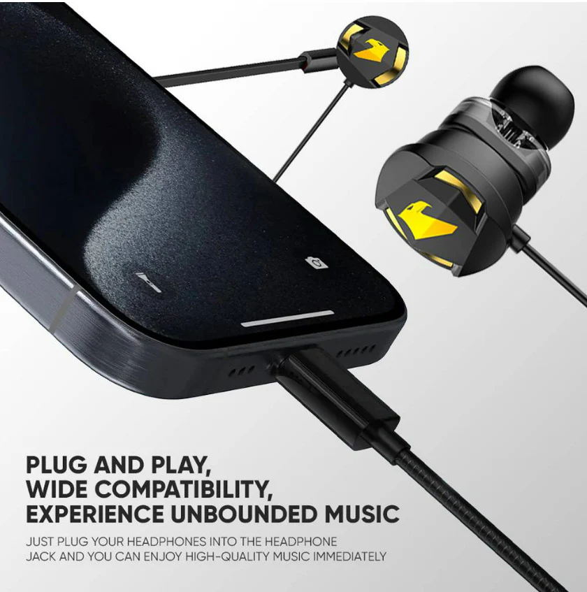 Armaggeddon Wasp 5 Mobile Type-C Gaming Earphones - Image 5