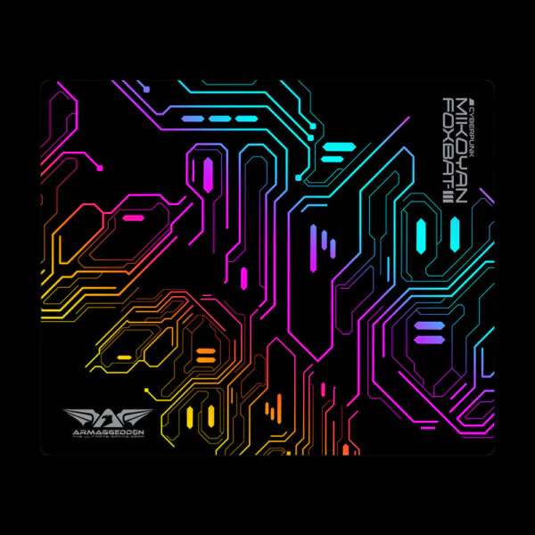Armaggeddon Wireless Gaming Mouse Foxbat-iii Cyberpunk Black - Image 4