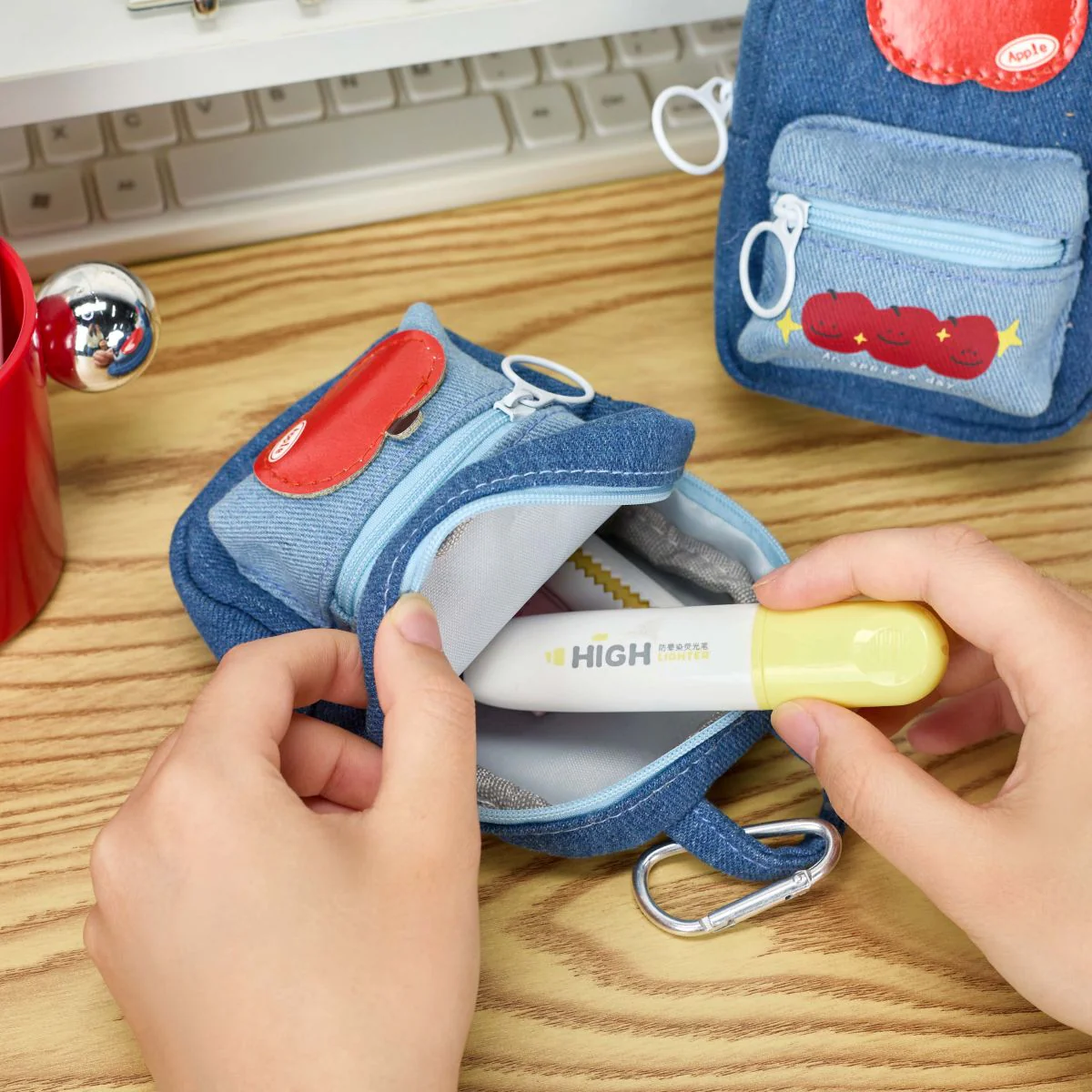 Assorted Coin Bag Apple Mk-9704 - Image 2