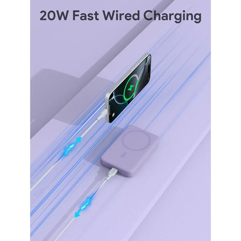 Aukey PB-MS04 10000mAh 20W Magsafe Ultra Slim Powerbank - Image 13
