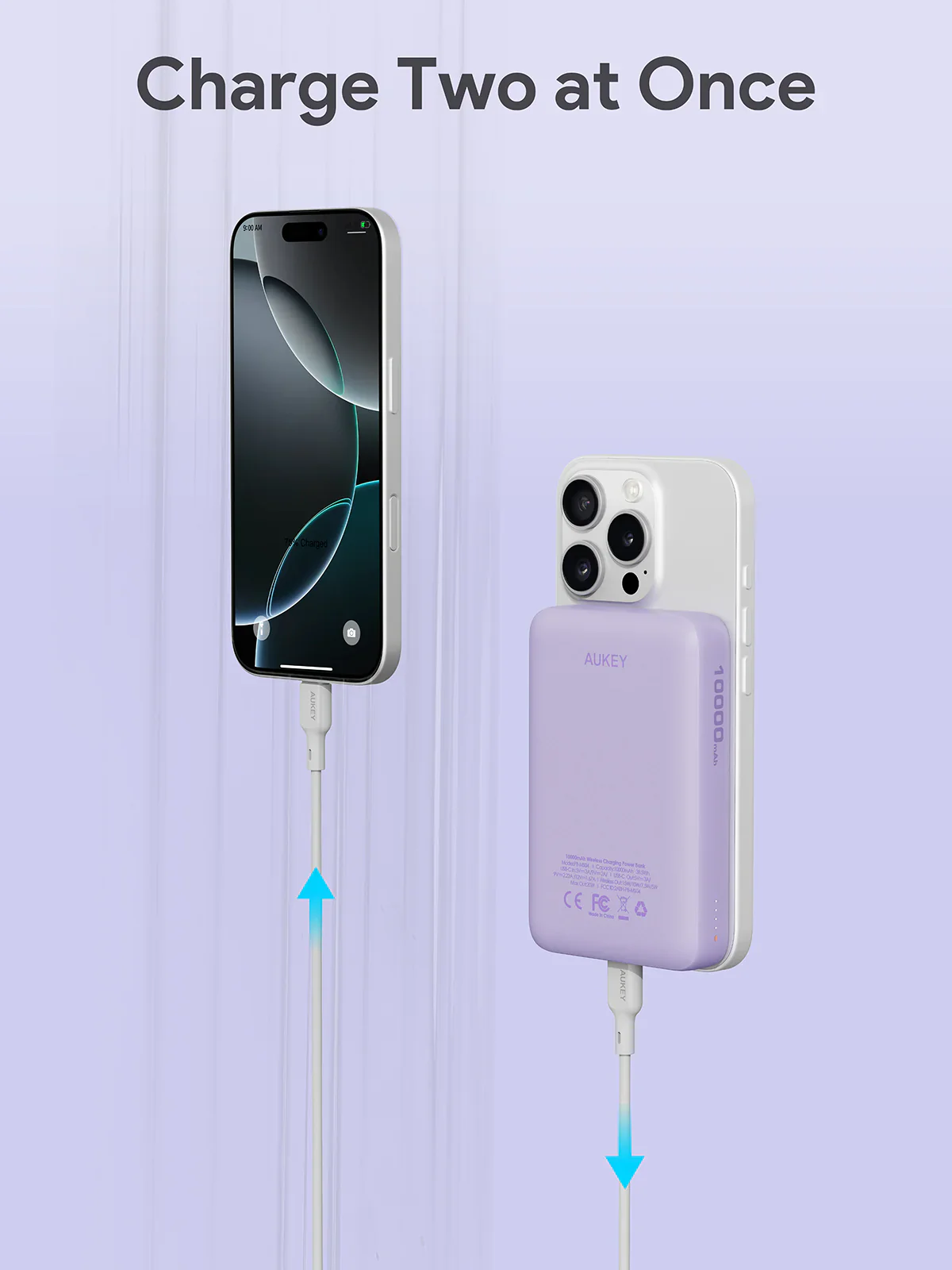 Aukey PB-MS04 10000mAh 20W Magsafe Ultra Slim Powerbank - Image 4