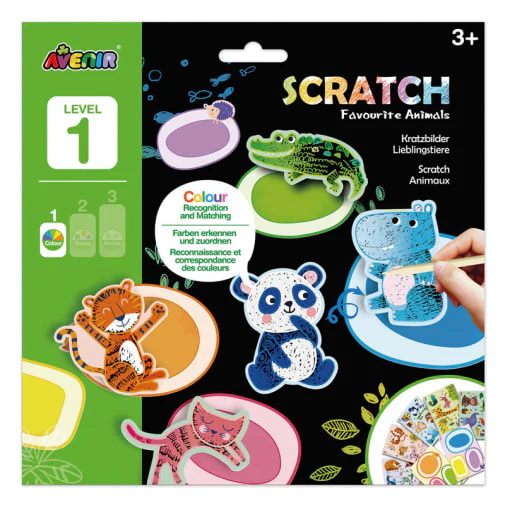 Avenir Scratch Favourite Animals