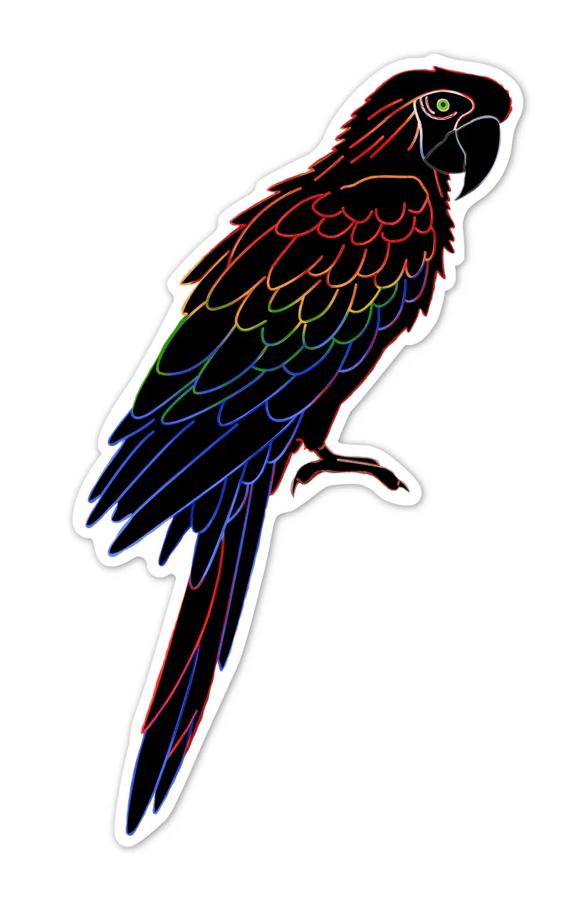 Avenir Scratch Stickers Bird - Image 4