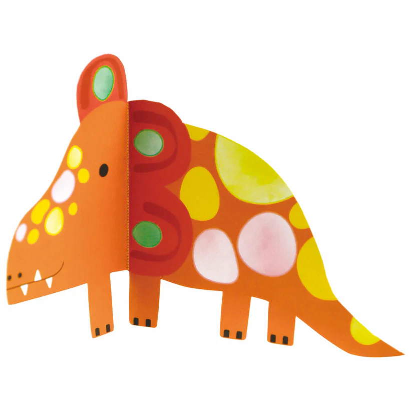 Avenir Watercol Painting & Origami Dinos - Image 3