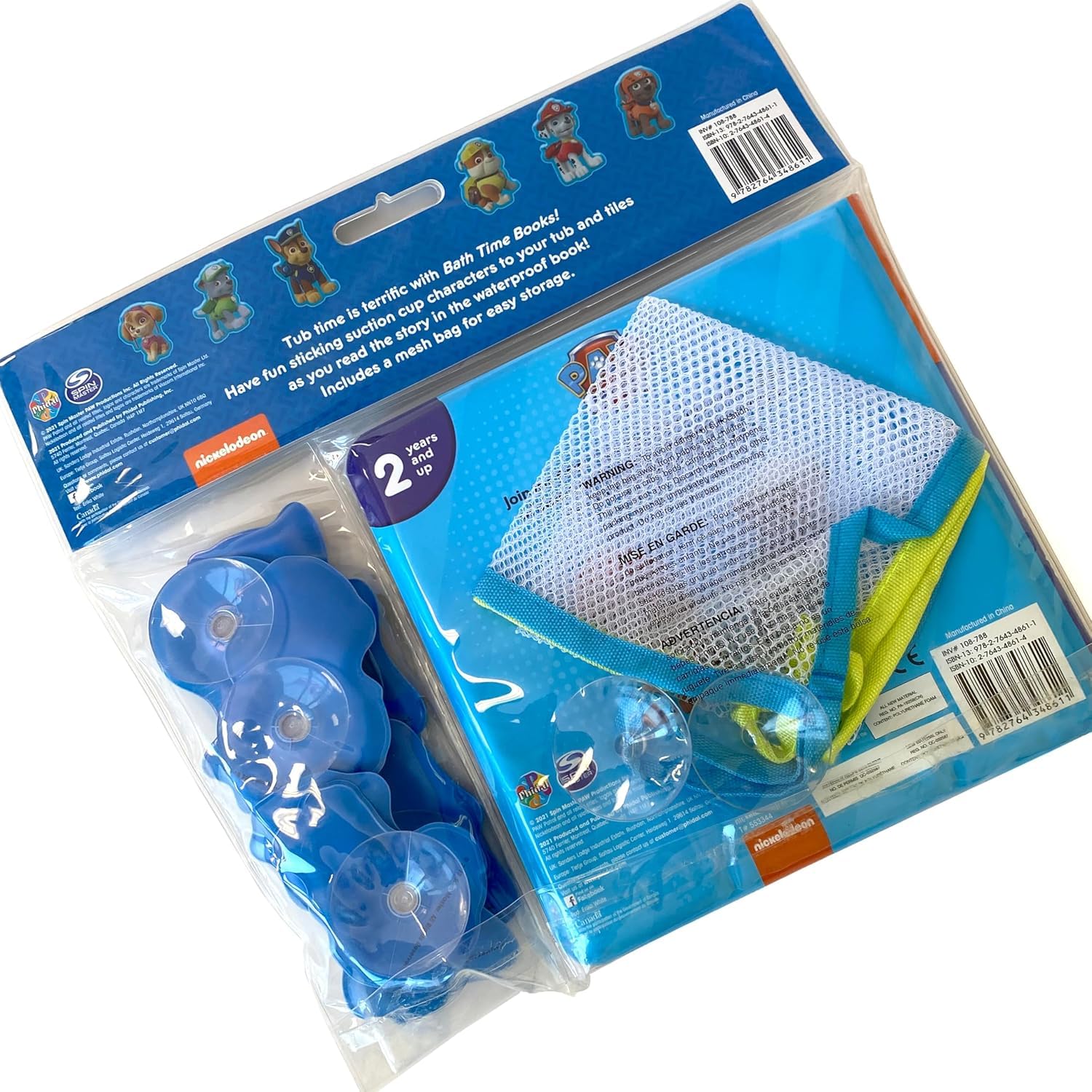 Bath Time Books: Nick Paw Patrol (Polybag Edition) – Bath Book - Image 2