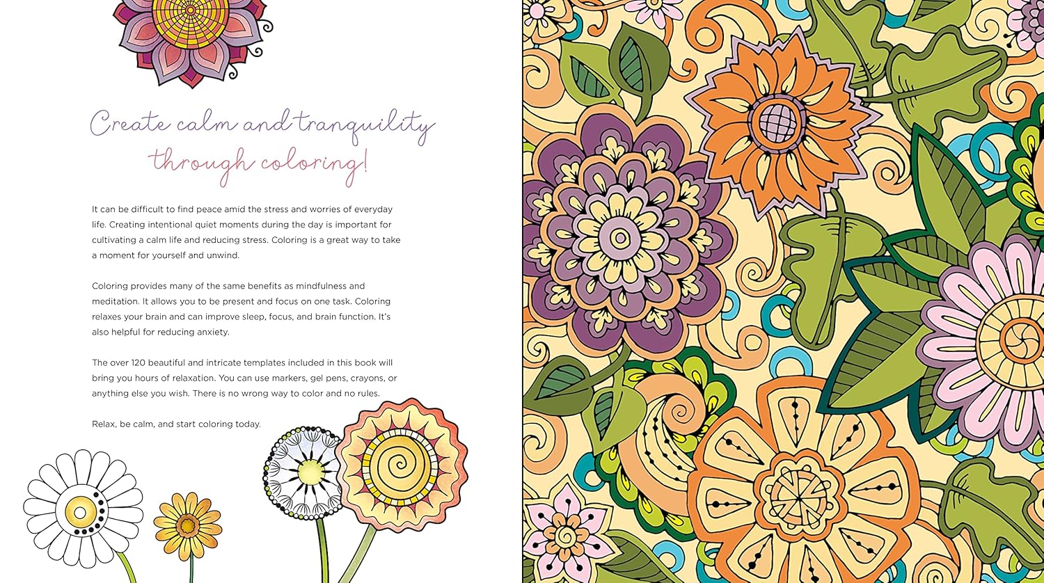Be Calm And Color (Paperback – Coloring Book) - Image 2