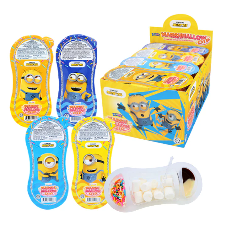 Beardy Minion Marshmallow Dip