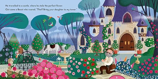 Beauty And The Beast: A Push, Pull, Slide Book (Campbell First Stories) – Board Book - Image 4