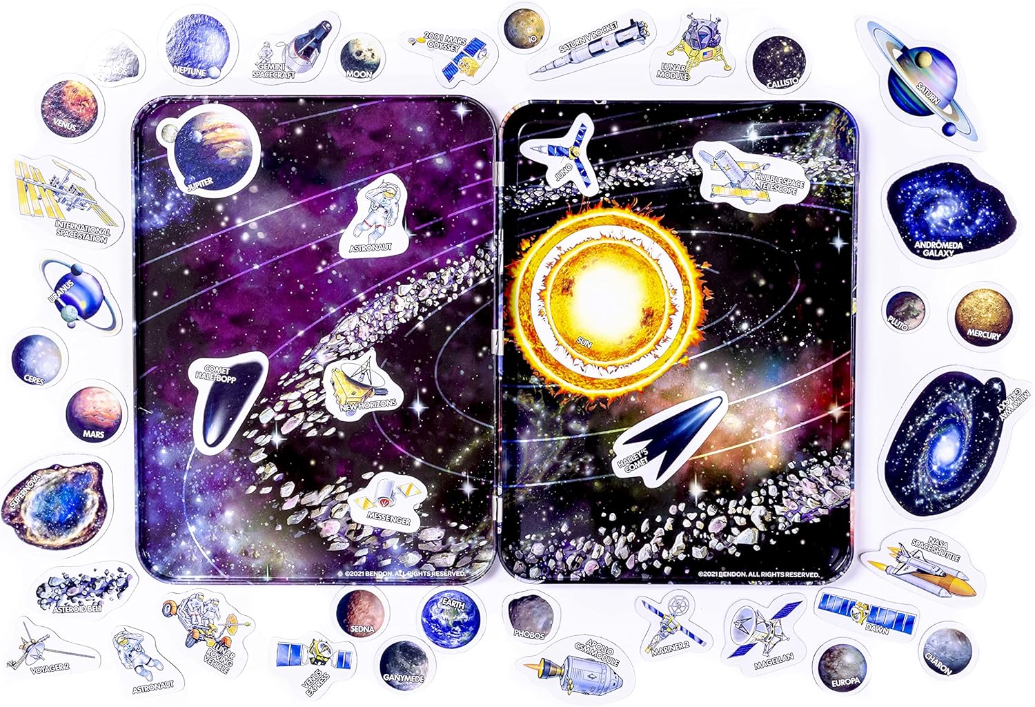 BENDON SOLAR SYSTEM SPACE MAGNET - Image 5