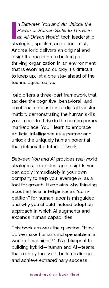 Between You and AI: Unlock the Power of Human Skills to Thrive in an AI-Driven World - Image 3