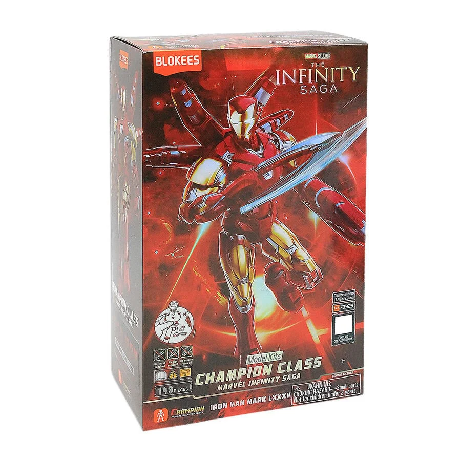 BLOKEES CHAMPION CLASS MARVEL INFINITY SAGA IRON MAN MK85
