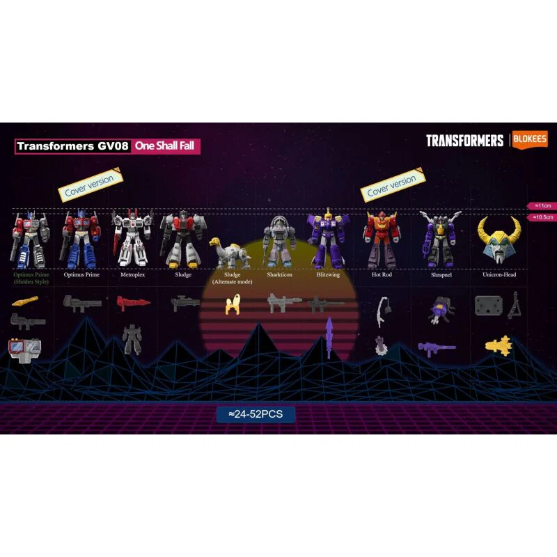 BLOKEES TRANSFORMERS GALAXY VERSION 08 ONE SHALL FALL BLIND BOX - Image 2