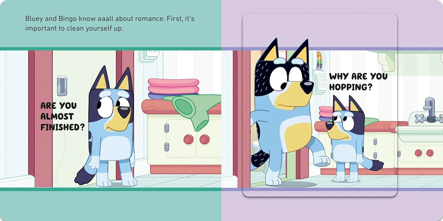 Bluey: How to be Romance: A Lift-the-Flap Book - Image 2