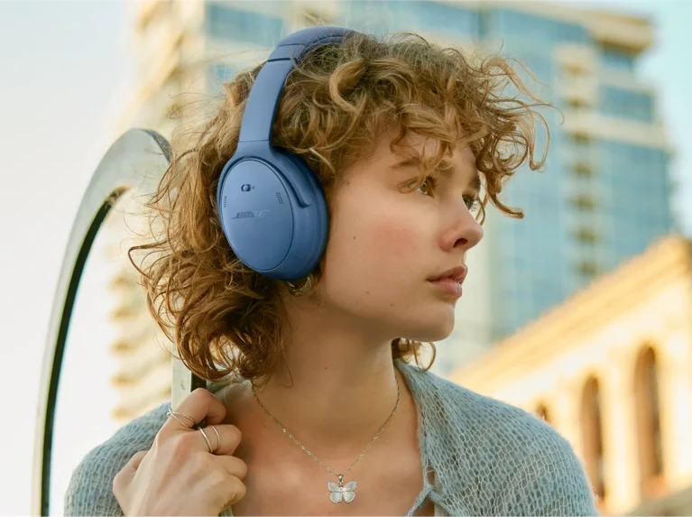 Bose QuietComfort Headphones Blue Dusk - Image 5