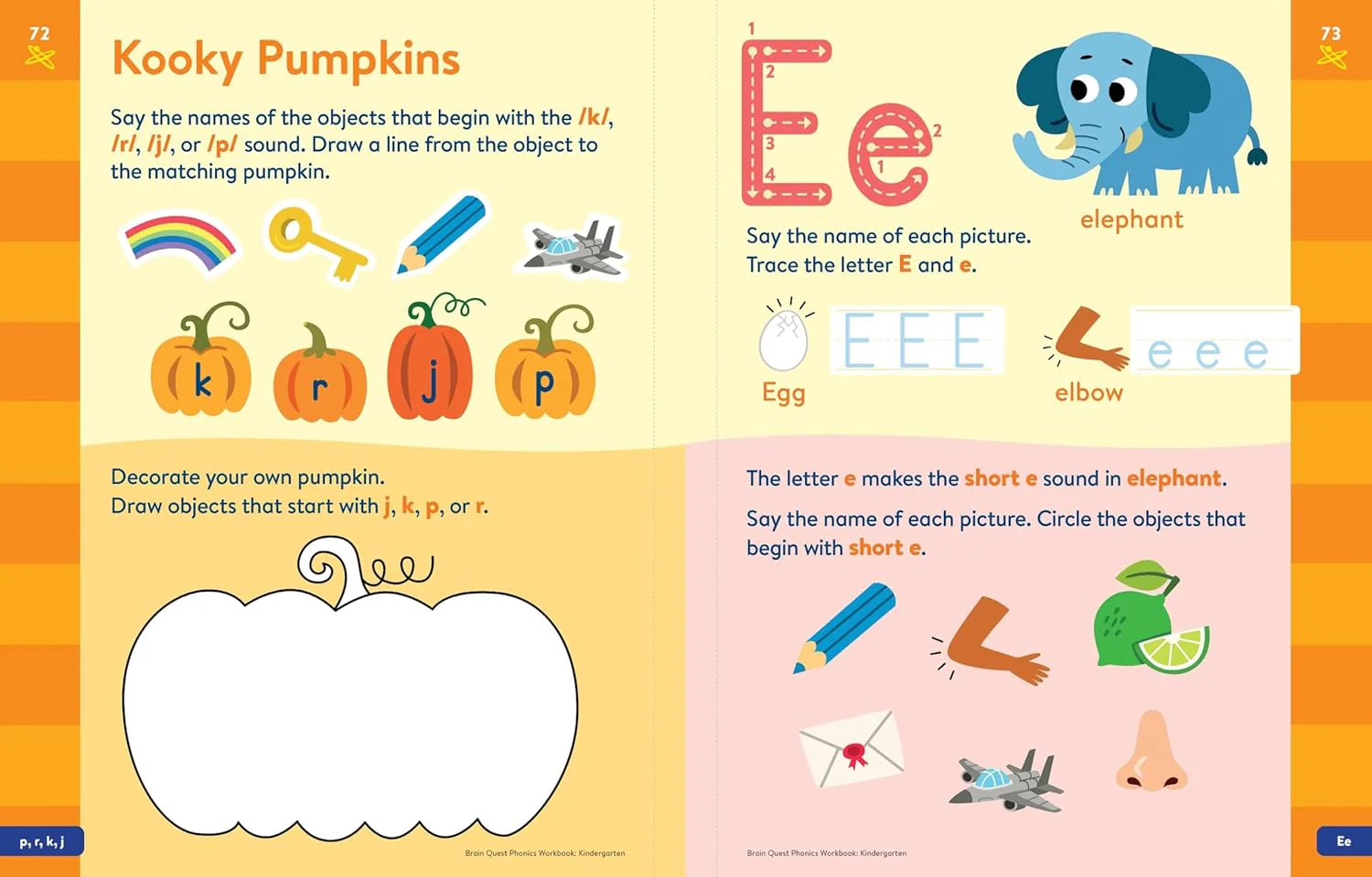 Brain Quest Phonics Workbook 2: Kindergarten - Image 4