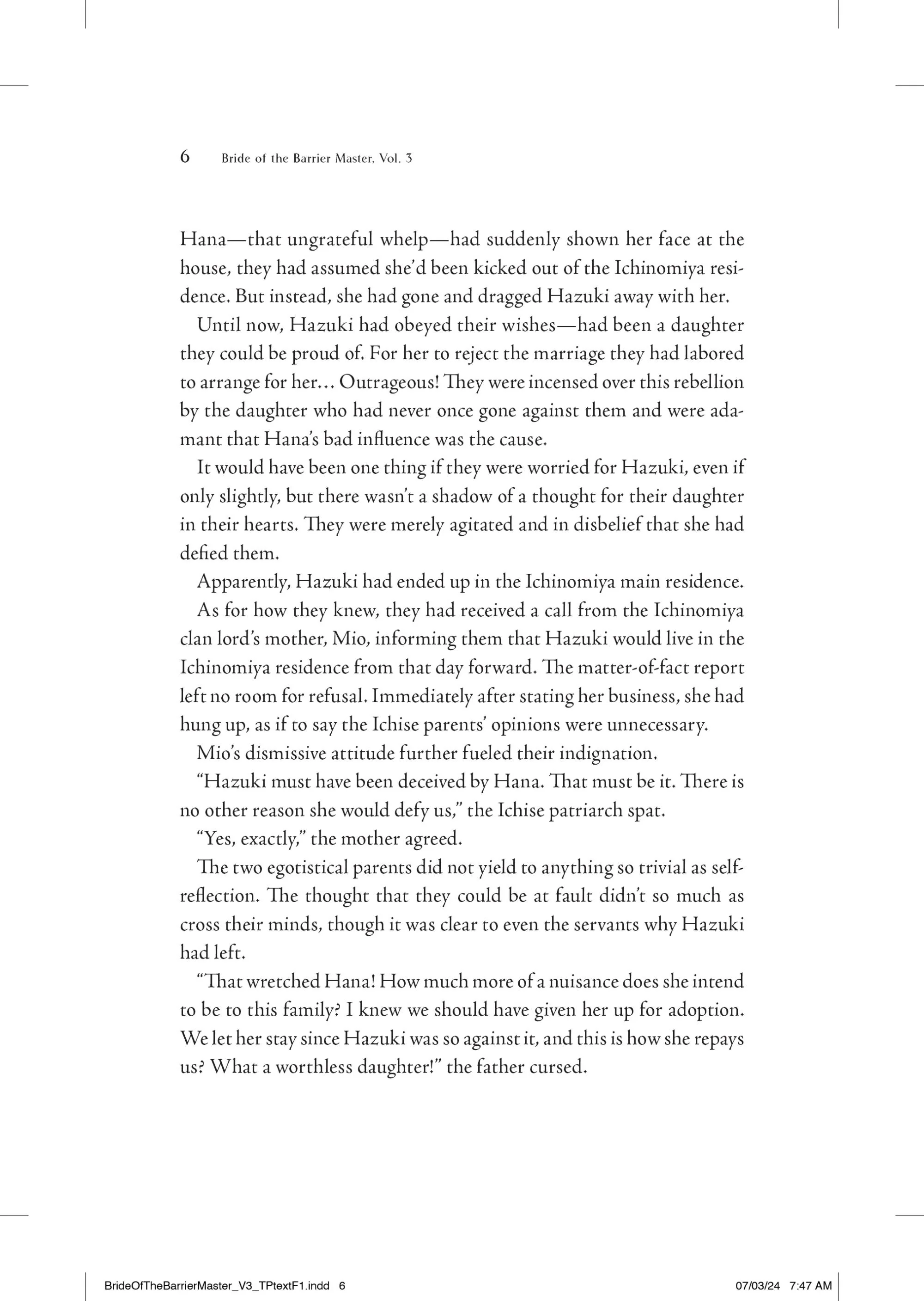 Bride Of The Barrier Master 03 [Novel] - Image 3