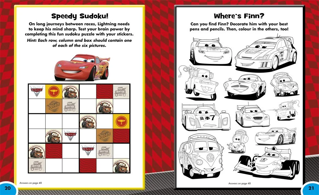 C-pixar 1001 Stickers - Image 3