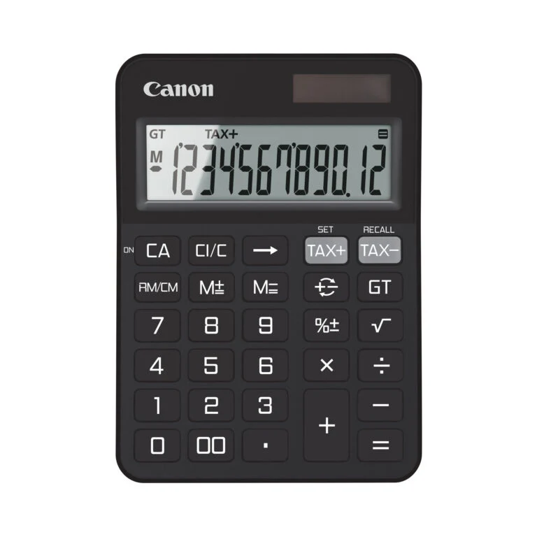 CANON CALCULATOR KS-125T, BLACK
