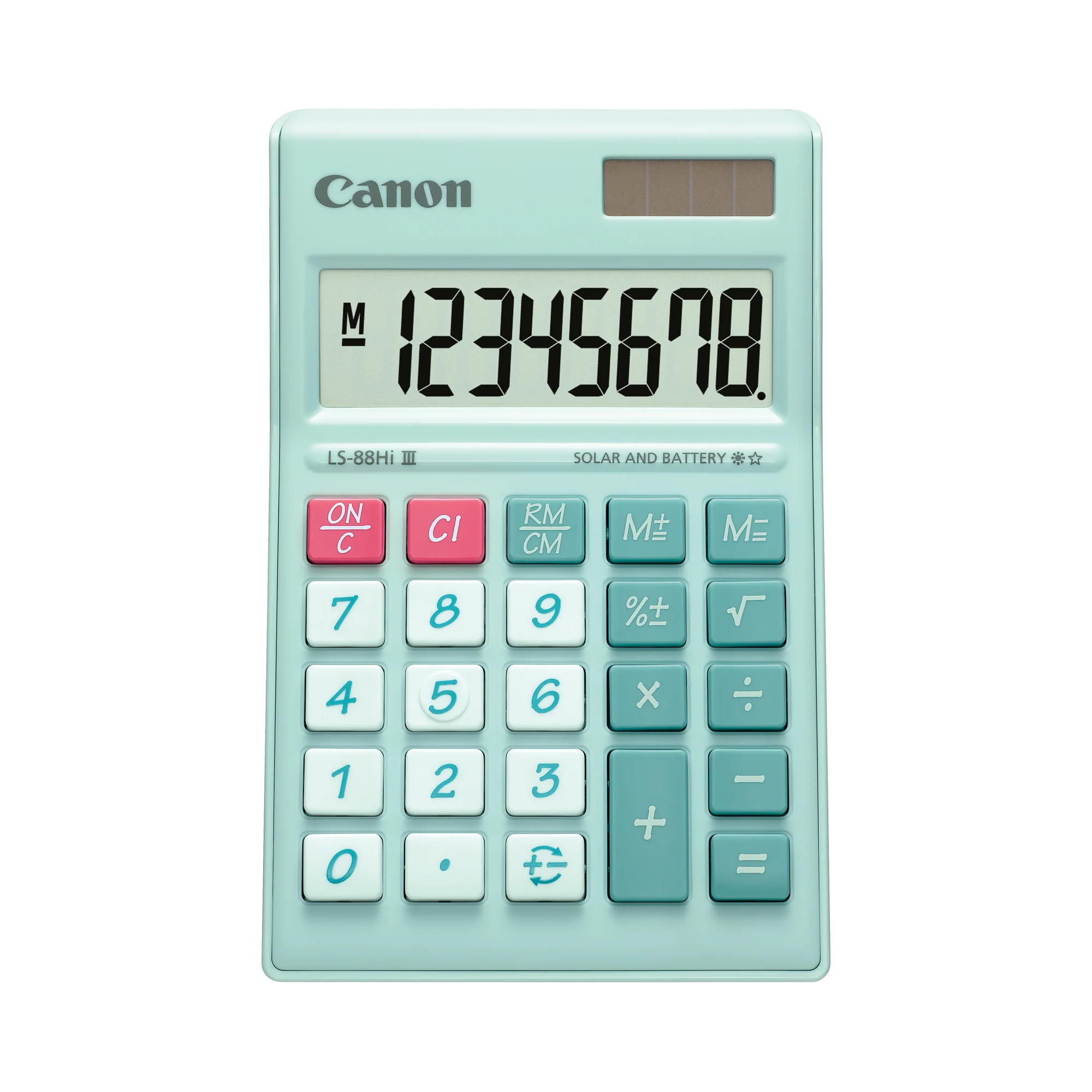 CANON CALCULATOR LS-88HI III, GREEN