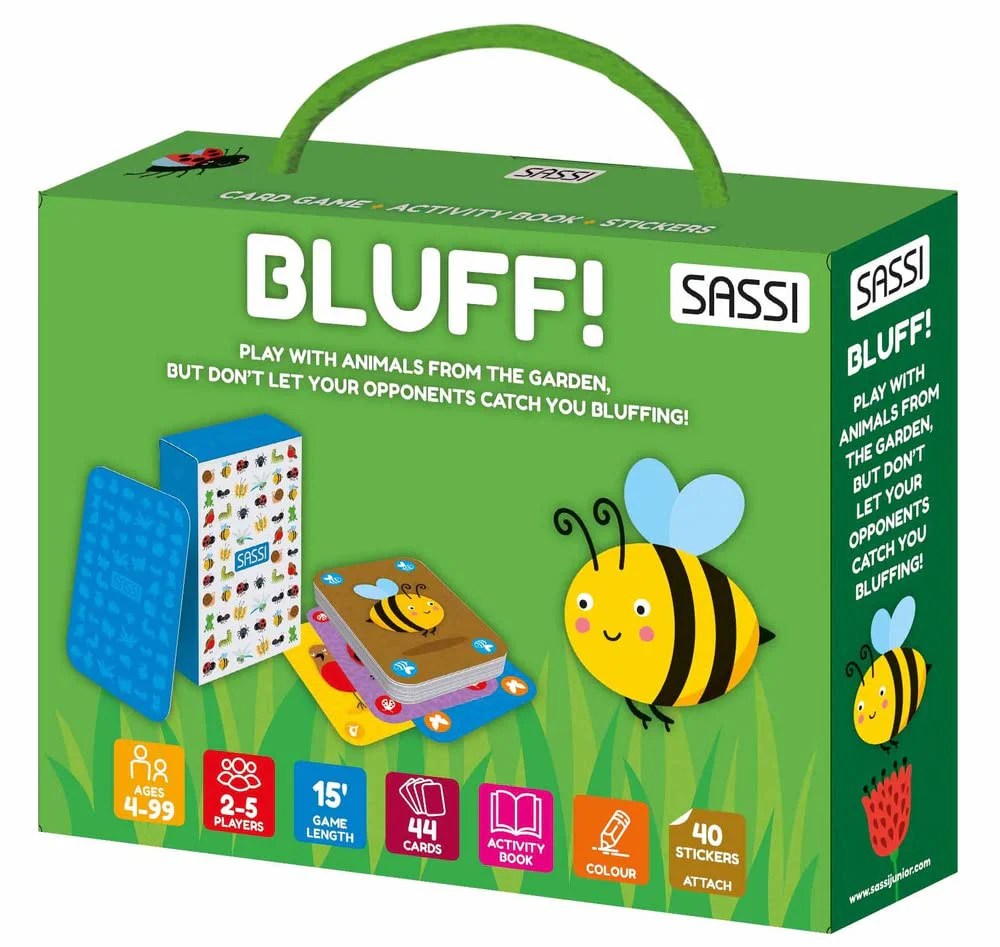 CARD GAMES - BLUFF! THE GARDEN