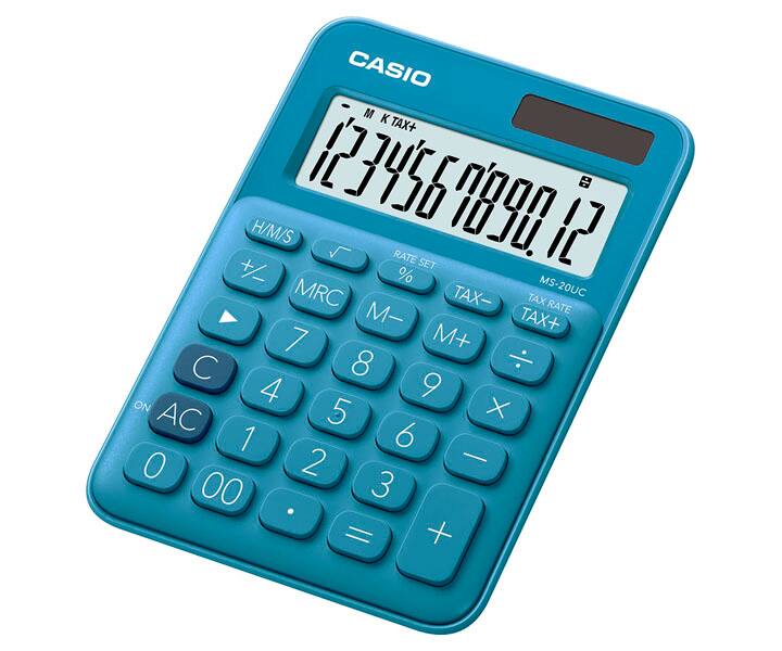 Casio COLORFUL SERIES Calculator-MS-20UC-BK Black - Image 2
