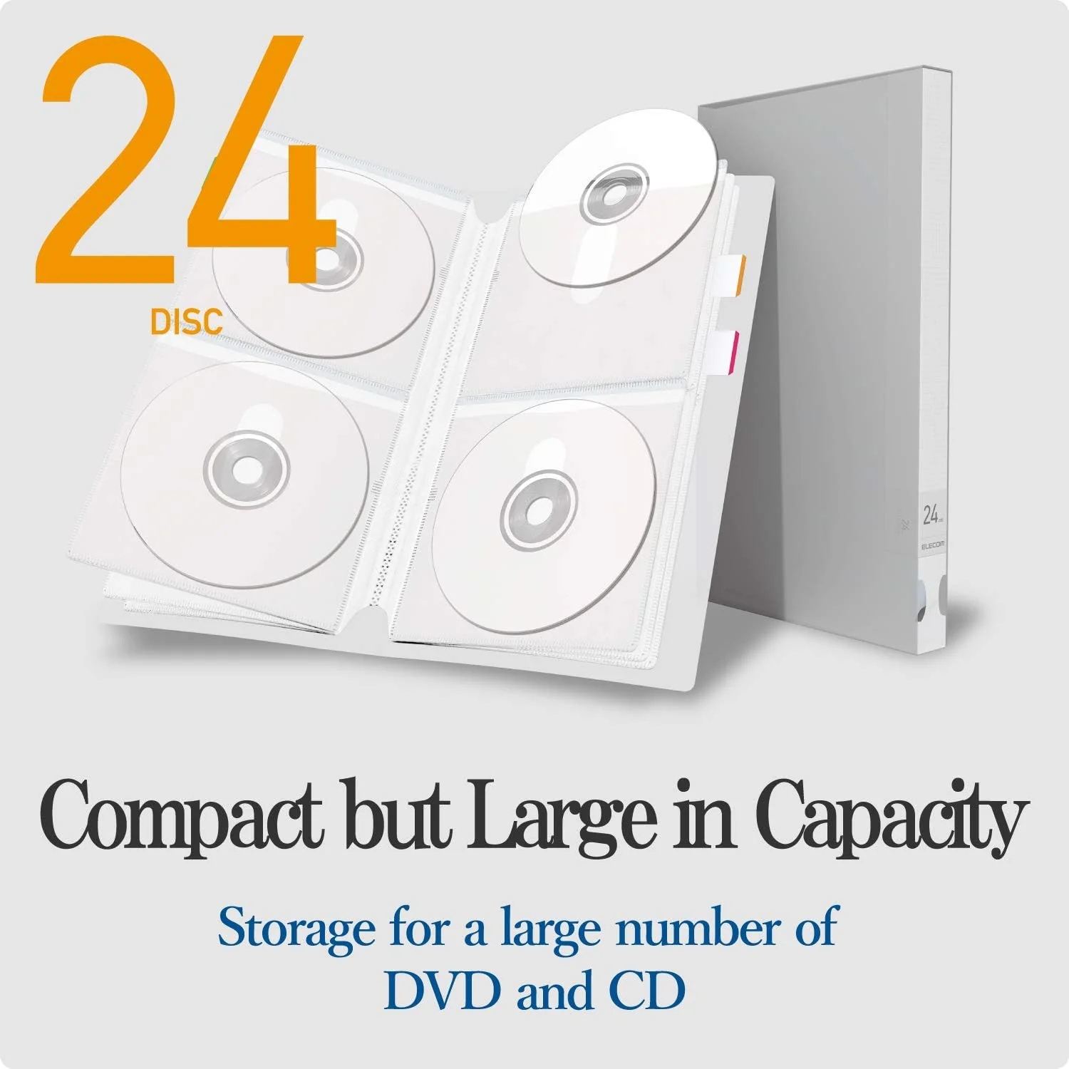 Elecom DVD/CD Disc File - Image 2