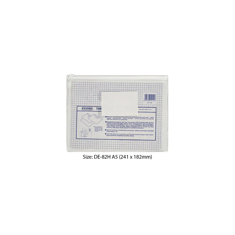Centre Pvc Zip Bag A5 - Image 5