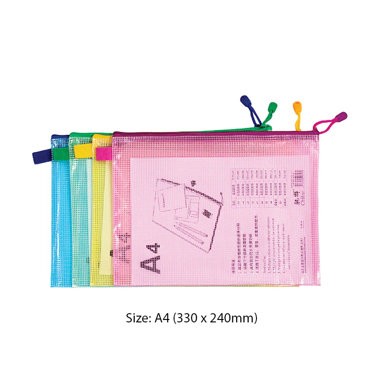 Coloured Mesh Bag