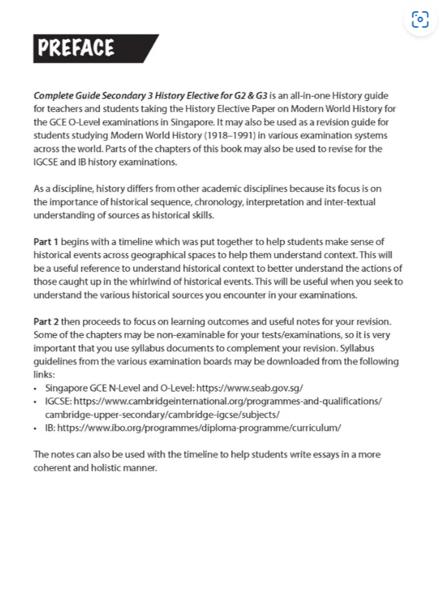 Complete Guide Secondary 3 History Elective for G2 & G3 - Image 2