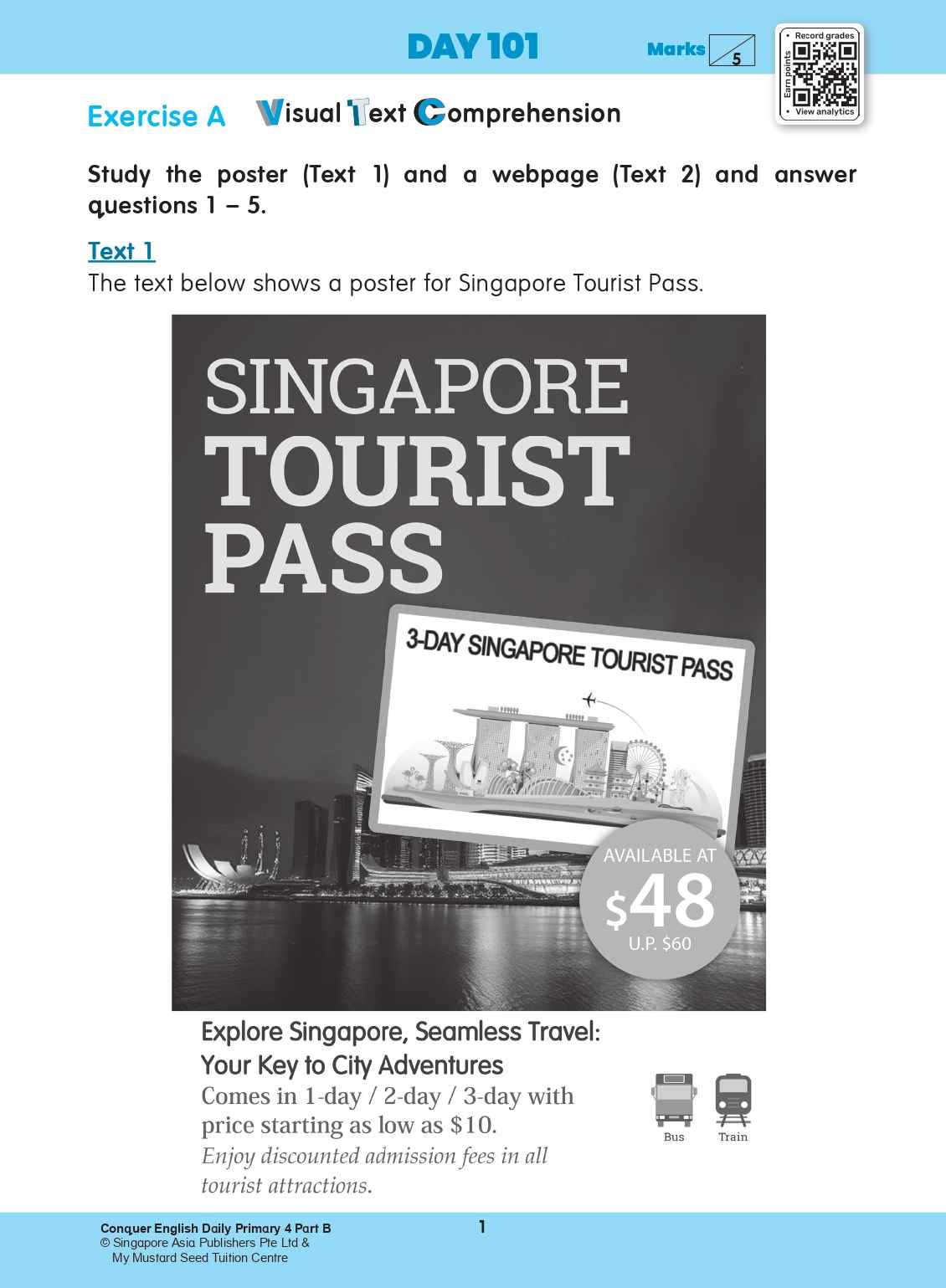 Conquer English Daily Primary 4 (Part B) - Image 3
