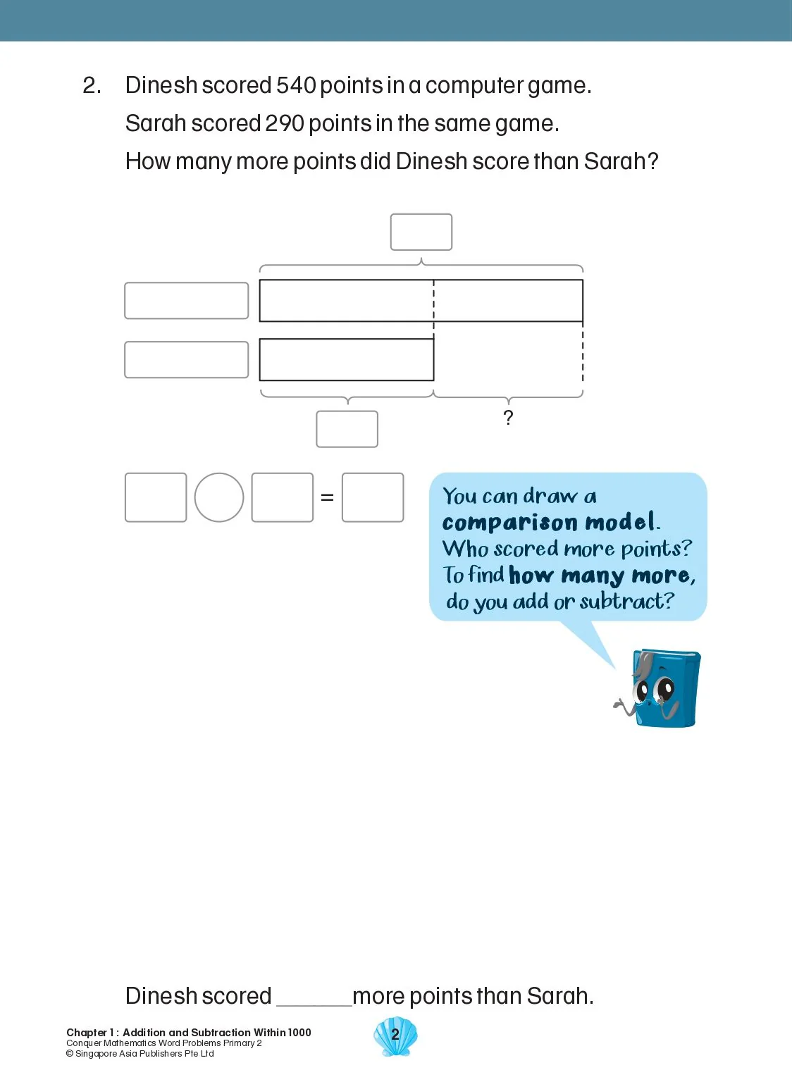Conquer Mathematics Word Problems Primary 2 - Image 5