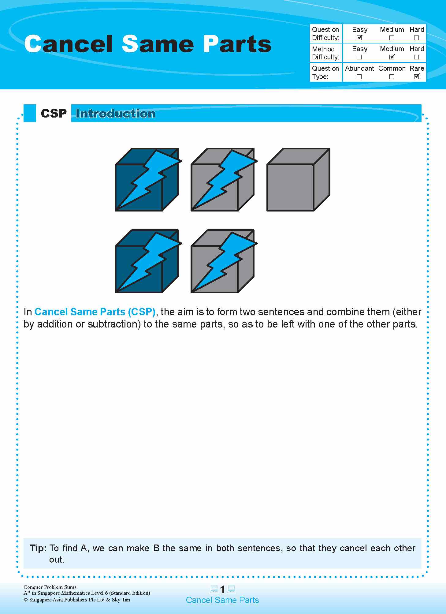 Conquer Problem Sums A* In Singapore Mathematics (Standard Edition) Level 6 - Image 5