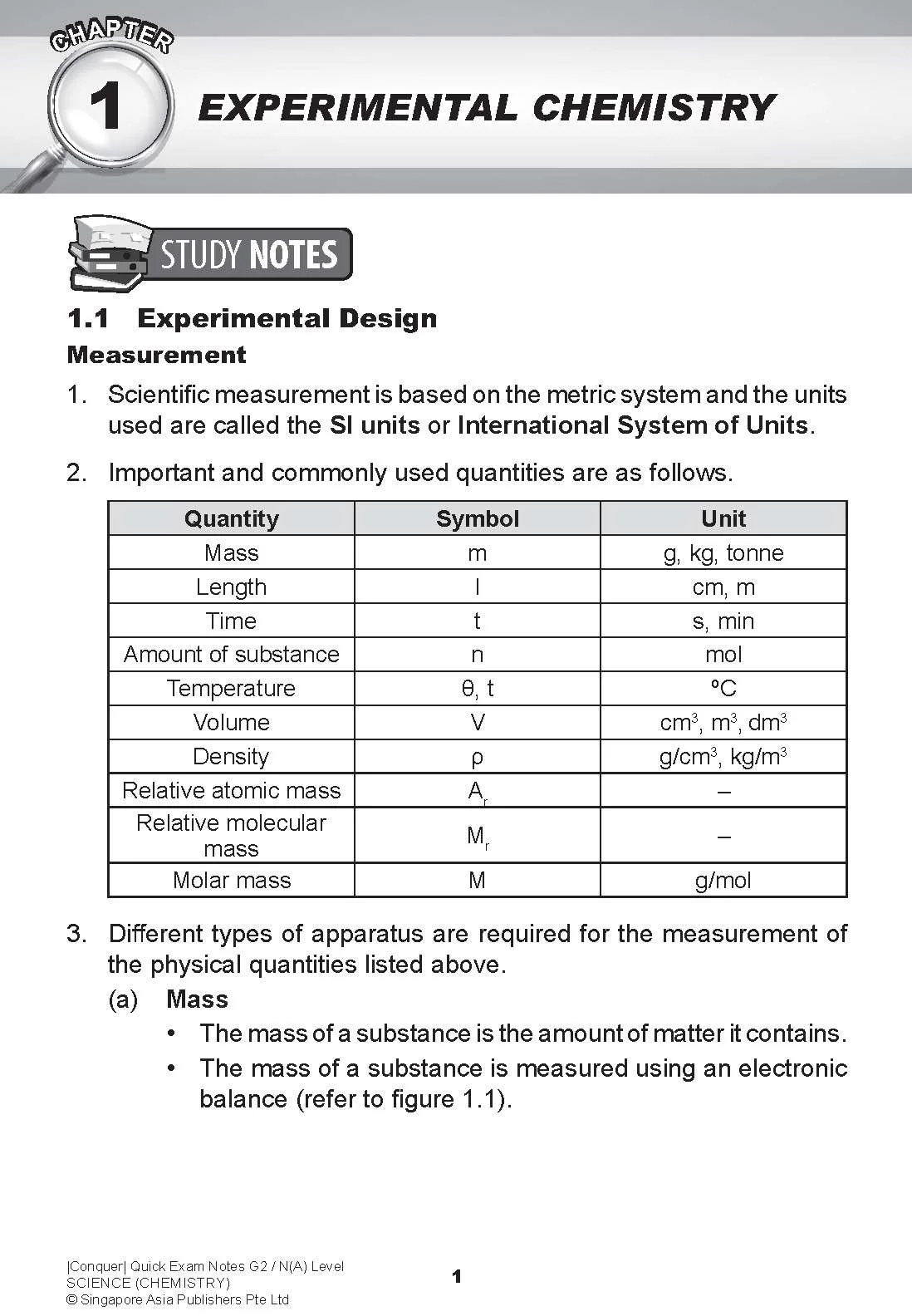 Conquer Quick Exam Notes G2 / N(A) Level Science (Chemistry) - Image 4