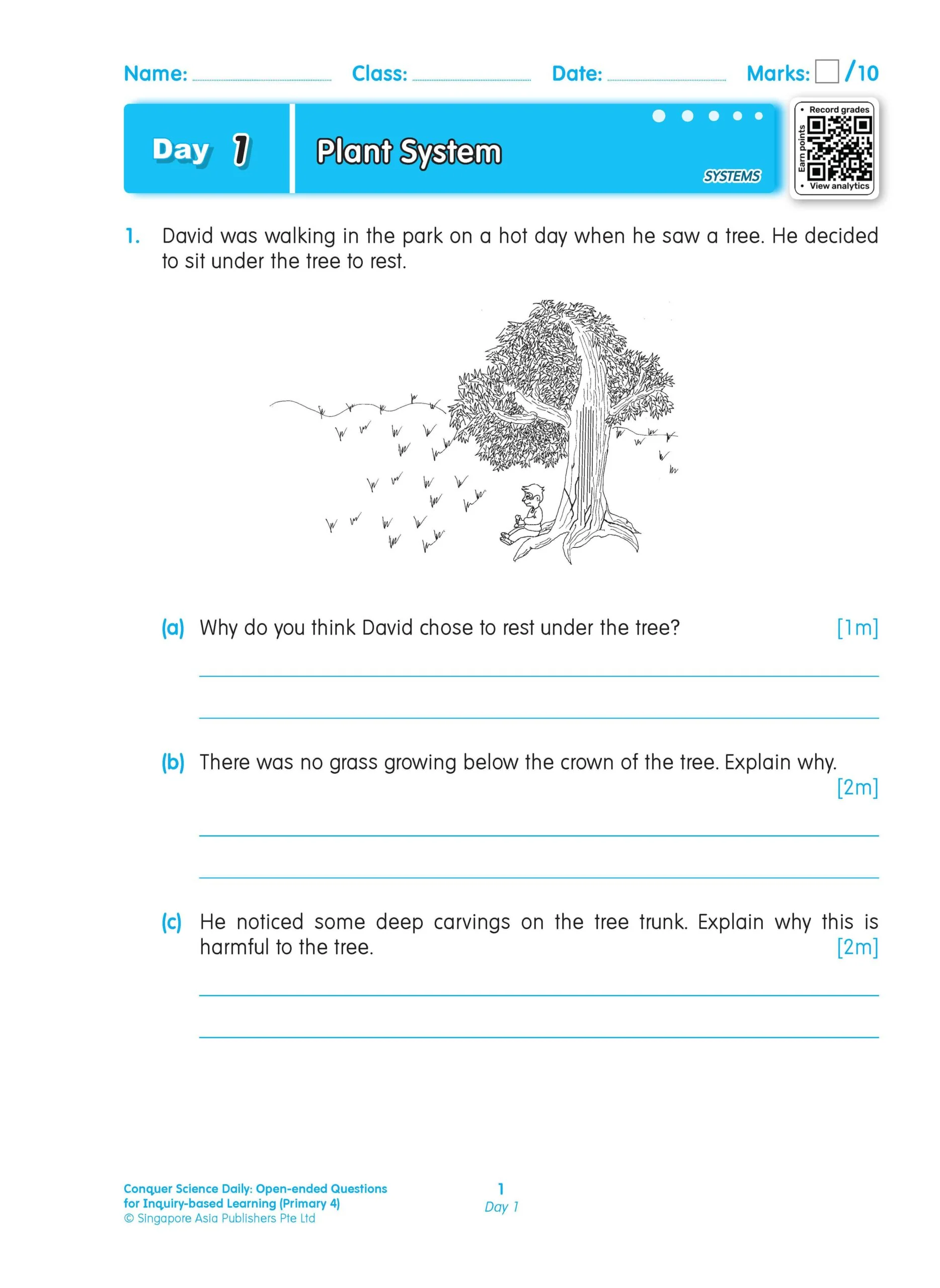 Conquer Science Daily Open-ended Questions for Inquiry-based Learning Primary 4 - Image 3