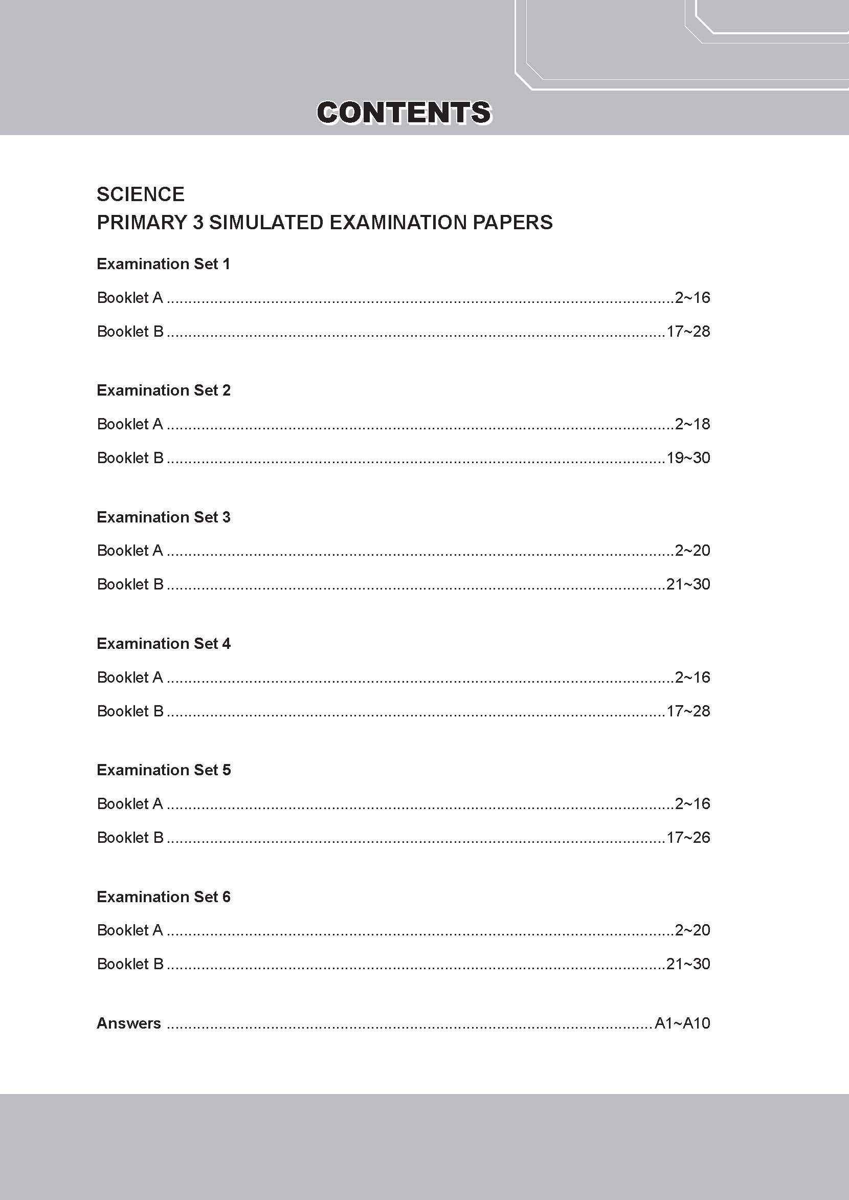 Conquer Science Primary 3 – Simulated Examination Papers - Image 2